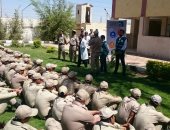 صور.. مدير أمن قنا يتابع حملة التبرع بالدم ومصر خالية من فيروس سى