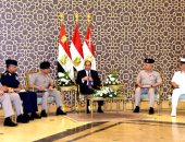 الرئيس السيسى يلتقى كبار قادة القوات المسلحة بعد صلاة الجمعة