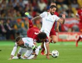 سيرجيو راموس يتصدر تريند تويتر العالمى لإصابته محمد صلاح بنهائى الأبطال