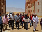 محافظ السويس يتابع أعمال إنشاء مدينة الدكتور زويل
