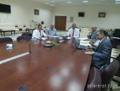 انعقاد لجنة اختيار القيادات بجامعة أسوان للمتقدمين لعمادة كلية الهندسة