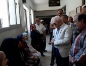 محافظ بورسعيد يتابع تطوير مستشفى بورفؤاد لإنطلاق منظومة التأمين الصحى