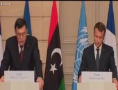 السراج يناقش التطورات الأمنية مع ماكرون فى اتصال هاتفى