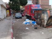 شكوى من انتشار القمامة فى "باكوس" بالإسكندرية
