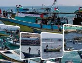انطلاق أول رحلة بحرية من ميناء غزة لأوروبا لكسر الحصار الإسرائيلى