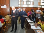 نواب رئيس جامعة المنوفية يتابعون الإمتحانات بكليات الزراعة والتربية و الطب البيطري