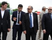 سفير مصر بروسيا يتفقد مقر إقامة الفراعنة بكأس العالم