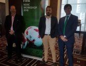 صور.. العطار وحمزة عبدالوهاب يمثلان اتحاد الكرة وجمعية المحترفين فى ورشة الفيفا