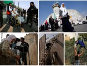 فلسطينيون يعبرون الحواجز الإسرائيلية لأداء صلاة الجمعة بالمسجد الأقصى