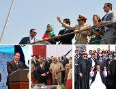 50 صورة ترصد إنجازات الرئيس السيسى خلال الفترة الرئاسية الأولى