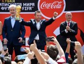 كأس العالم تصل موسكو قبل 11 يوما على انطلاق المونديال