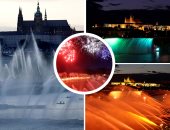 الألوان الزاهية والألعاب النارية تزين التشيك احتفالا بـ 100 سنة استقلال