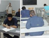 60 سجينا يؤدون امتحان التفاضل والتكامل داخل لجان بالسجون