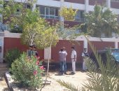 صور .. مساعد مدير أمن جنوب سيناء يتفقد لجان الثانوية العامة بطور سيناء