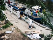 صور.. الشرطة الفرنسية تخلى مخيمين للمهاجرين فى باريس