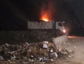 إحنا بنموت.. استغاثة أهالى قرية مشال بالغربية من حرق القمامة