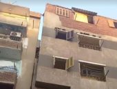 لجنة هندسية عاجلة لمعاينة منزل حدث به ميل شديد بطنطا