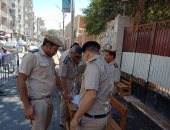 صور.. مدير أمن السويس يتفقد قوات تأمين لجان الثانوية العامة