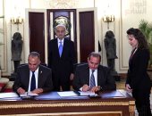 رئيس الوزراء يشهد توقيع بروتوكول تمويل مشروعات الرى الحديث بأنواعه المختلفة - صور