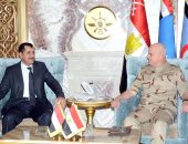 الفريق محمد فريد يلتقى رئيس هيئة الأركان العامة للجيش اليمنى