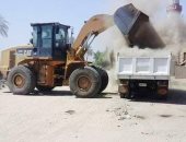 رفع 10 طن قمامة ومخلفات صلبة فى حملة بمركز طهطا فى سوهاج