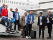 منتخب صربيا يصل روسيا للمشاركة فى كأس العالم.. صور
