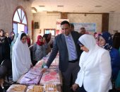 سكرتير عام المنوفية يفتتح معرض منتجات مديرية التضامن الإجتماعى "صور"
