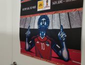 كأس العالم 2018.. محمد صلاح "أيقونة" BBC فى موسكو قبل المونديال