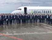 منتخب كرواتيا يصل روسيا للمشاركة فى كأس العالم.. صور