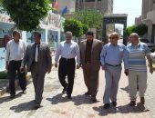 وكيل تعليم المنوفية يتفقد مدرسة مياه الشرب والصرف الصحى بقويسنا.. صور