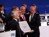 أمريكا وكندا والمكسيك تفوز باستضافة كأس العالم 2026.. المغرب يحصد 65 صوتاً فى كونجرس الفيفا بروسيا ويخسر معركة تنظيم المونديال للمرة الخامسة.. الولايات المتحدة تستضيف 60 مباراة و10 مباريات للشريكين