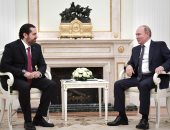 بوتين يؤكد للحريرى موقف روسيا الداعم لسيادة لبنان واستقلاله