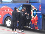 منتخب أوروجواى يصل إيكاترينبرج استعدادا لمواجهة الفراعنة بكأس العالم.. صور