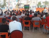 صور.. جماهير الإسكندرية يتابعون مباراة المنتخب على المقاهى