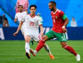 شوط سلبى مثير بين المغرب وإيران فى مونديال روسيا.. فيديو