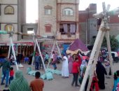 صور.. الملاهى وألعاب الأطفال بريف الدقهلية تزدحم بالزوار احتفالا بعيد الفطر