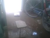 أهالى شارع عبد السلام ببنى سويف يشكون غرق منازلهم بالصرف الصحى