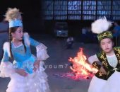 شاهد.. رقص مسلمى الصين للاحتفال بعيد الفطر