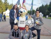 بطلات الإسكواش يساندن الفراعنة فى روسيا