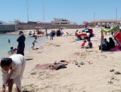 فيديو.. إقبال كبير على شواطئ جنوب سيناء لليوم الثانى.. ونسبة الإشغال 50%