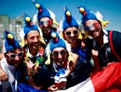 جماهير فرنسا تخطف الأضواء قبل مباراة أستراليا فى كأس العالم.. صور