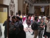 صور.. 5 آلاف مواطن يزورون المتحف المصرى فى أول وثانى أيام العيد
