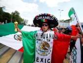 صور.. توافد جماهير المكسيك على ملعب مباراة منتخبهم أمام ألمانيا