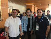 حماقى وخالد لطيف فى فندق منتخب مصر قبل مباراة روسيا