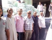 ضبط 175 جوال دقيق مدعم قبل بيعها لأحد مصانع المكرونة فى بنى سويف