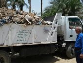 رفع 50 طن قمامة ومخلفات الصلبة فى حمله بقرى مركز ساقلته بسوهاج