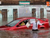صور.. تزامنا مع المونديال.. فيضان يغرق مدينة روسية