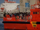 صور.. قوات البحرية الإسبانية تنقذ 152 مهاجرا من الغرق فى البحر المتوسط