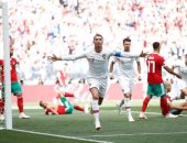كأس العالم 2018 .. البرتغال يحافظ على هدف رونالدو بعد 25 دقيقة نارية أمام المغرب  