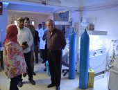 محافظ المنيا يتفقد الأعمال الإنشائية لمستشفى ديرمواس الجديدة "صور"